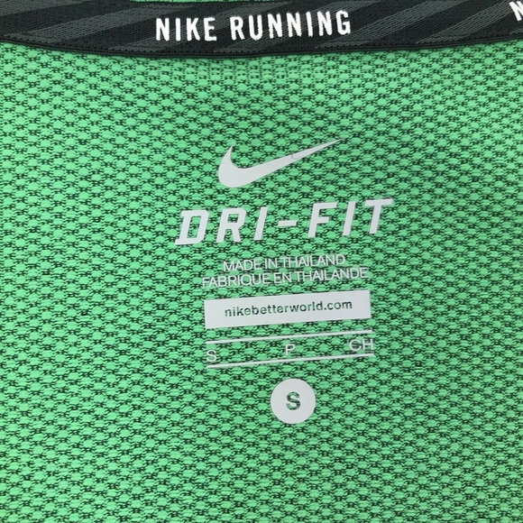 Nike Dri-Fit Contour Short Sleeve Running T-Shirt - Picture 3 of 4